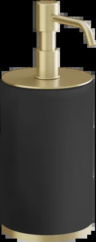 Держатель дозатора мыла 66438 727 Gessi Ventaglio ЛАТУНЬ МАТОВАЯ PVD