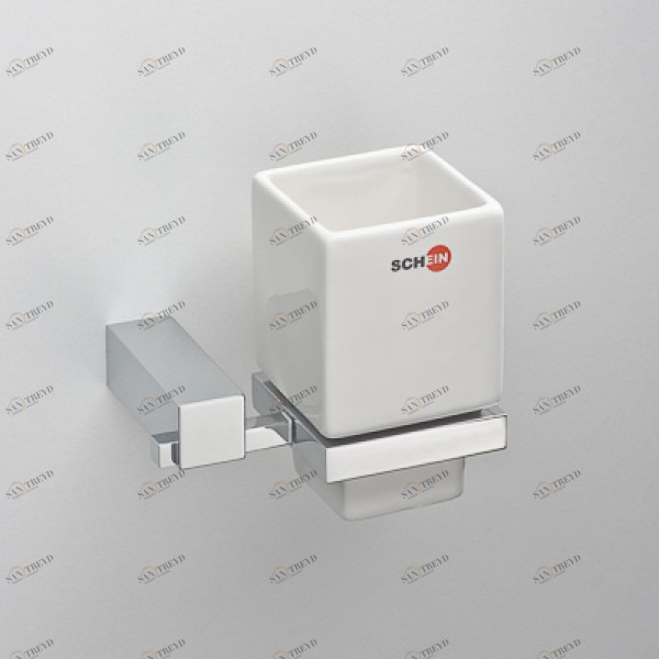 Стакан керамика настенный квадратный Schein (Германия) Rembrandt 063СS sun-id-562229