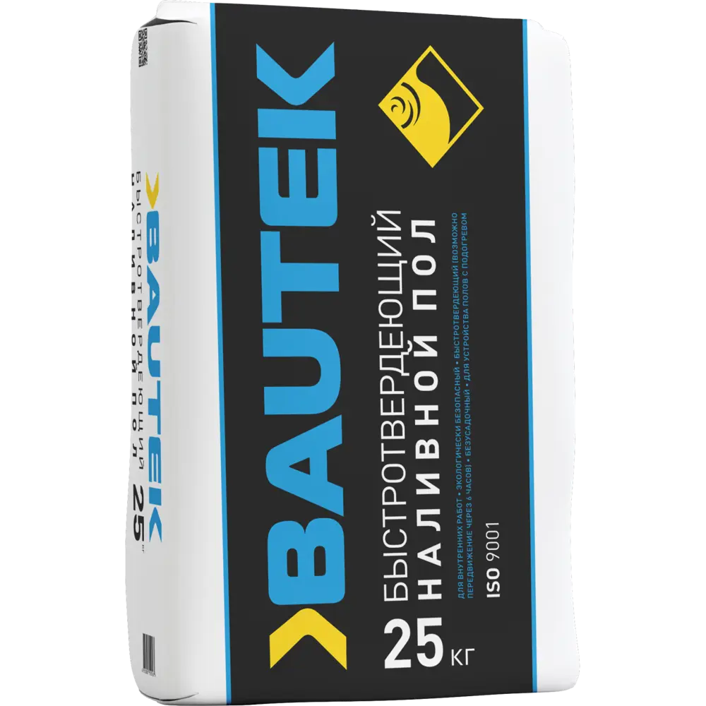 Быстротвердеющий наливной пол Bautek 25 кг STLM-2177904