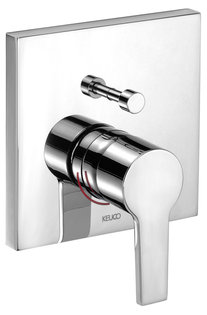 51172010282 Встраиваемый oднорычажный смеситель ванна/душ KEUCO Edition 11 - Вид №1