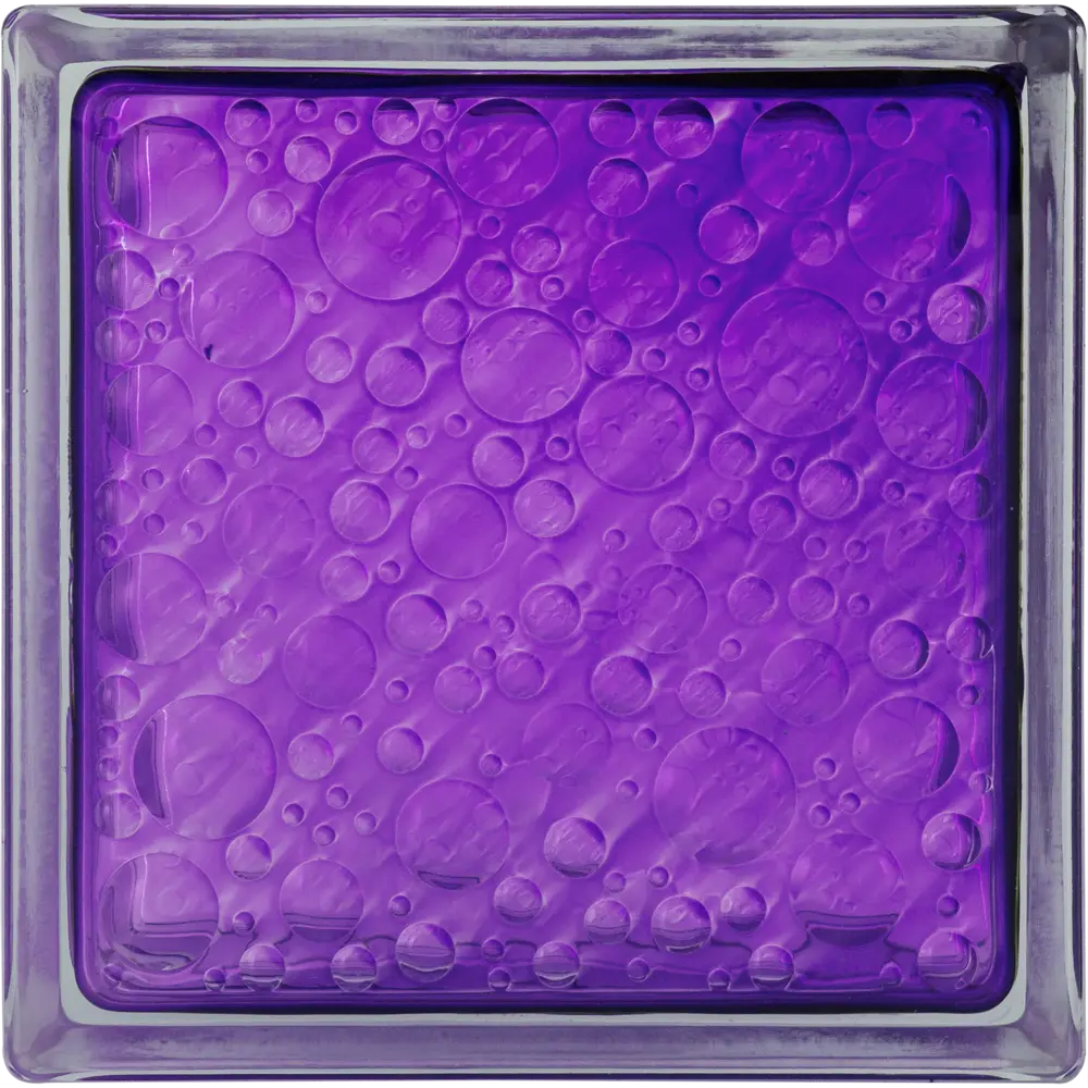 Стеклоблок Богема Савона цвет ярко-аметистовый VITRABLOCK STLM-2139831 - Вид №2