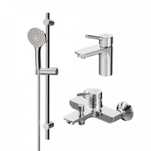 F40985B00 набор 3в1: см-ль д/умывальника см-ль д/ванны/душа душевой комплект шт. AM.PM X-Joy S