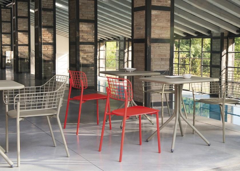 emu Садовый стул из нержавеющей стали с подлокотниками Lyze 616 - Вид №4