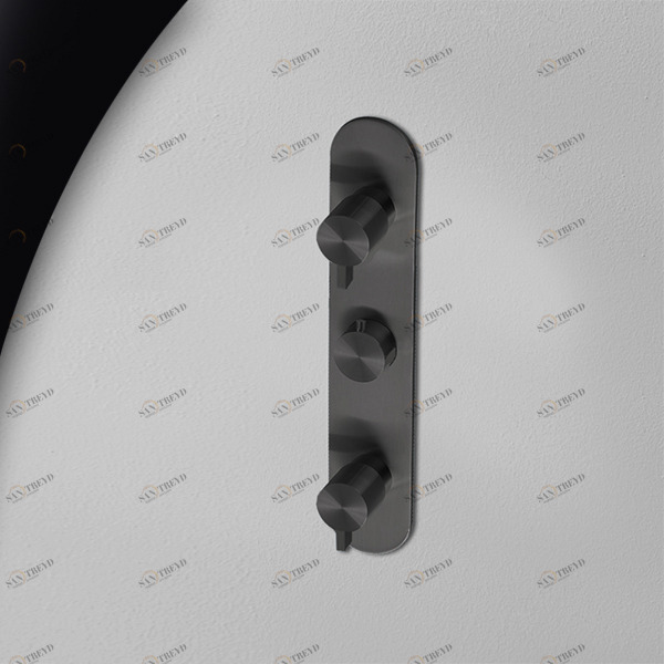 Термостат для душа карбон TOOX Radomonte TXQ54C