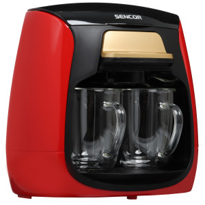 5354836 Кофеварка капельная Sencor SCE 2101RD красный