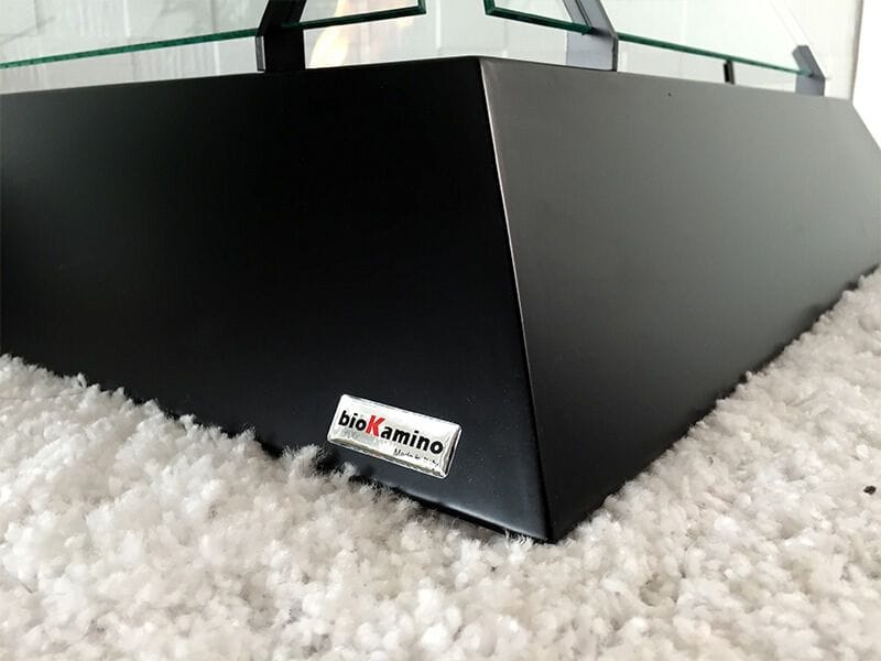 Отдельно стоящий камин из биоэтанола с панорамным стеклом bioKamino LOUVRE ARCH-00078441 - Вид №5