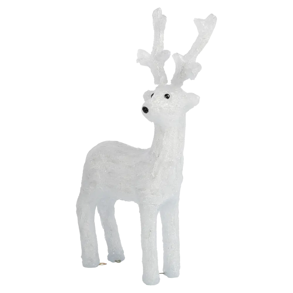 82610010 Электрогирлянда-фигура «Олень» для улицы 120 ламп, 63 см, цвет холодный белый STLM-0960012 Santreyd  - Вид №2