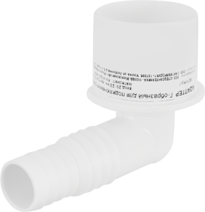 Г-образный адаптер ORIO для подключения слива ø32 мм белый 86493577