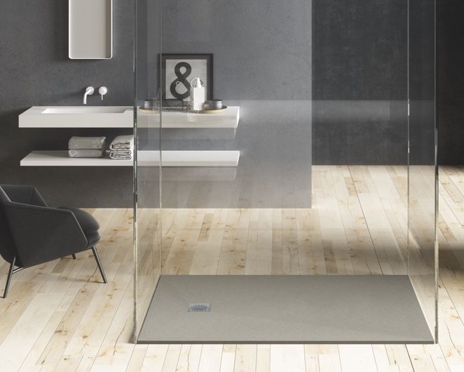 MCBATH Centuria Stone Nox 160x90 прямоугольный антрацит sun-id-1959606 - Вид №3