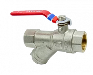 HLV-101292.№.01 Кран шаровой HLV Optima с фильтром