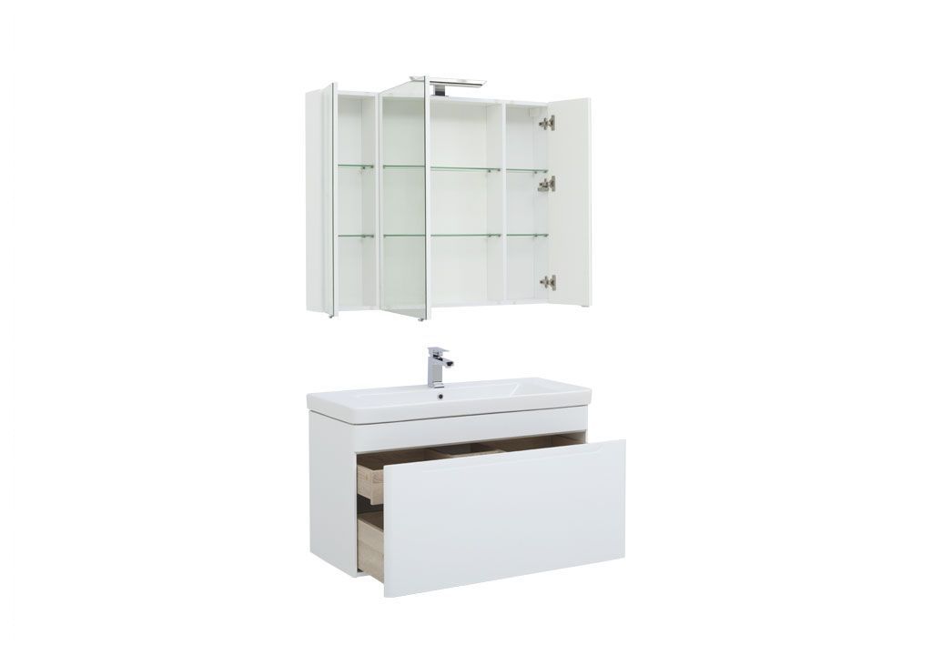 Мебель для ванной Aquanet София 105 белый 00203651 - Вид №1