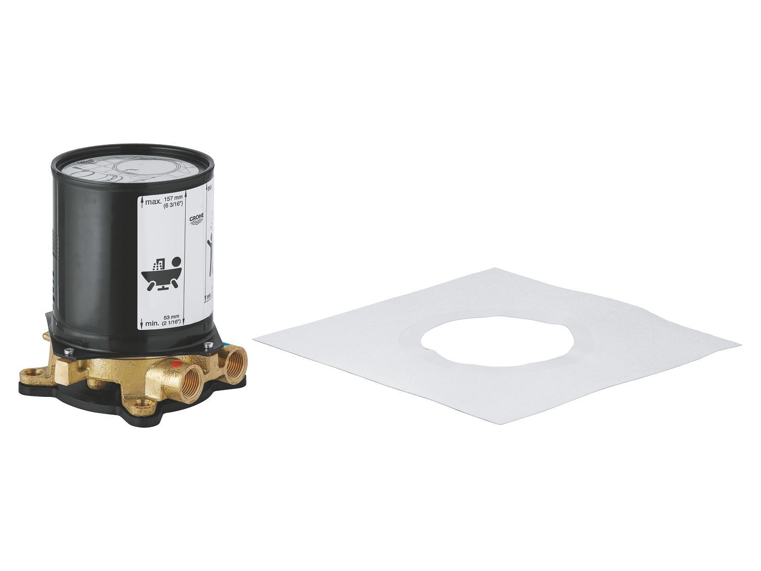 Встраиваемый корпус для смесителя Grohe 45984001 ARCH-00040422 - Вид №1