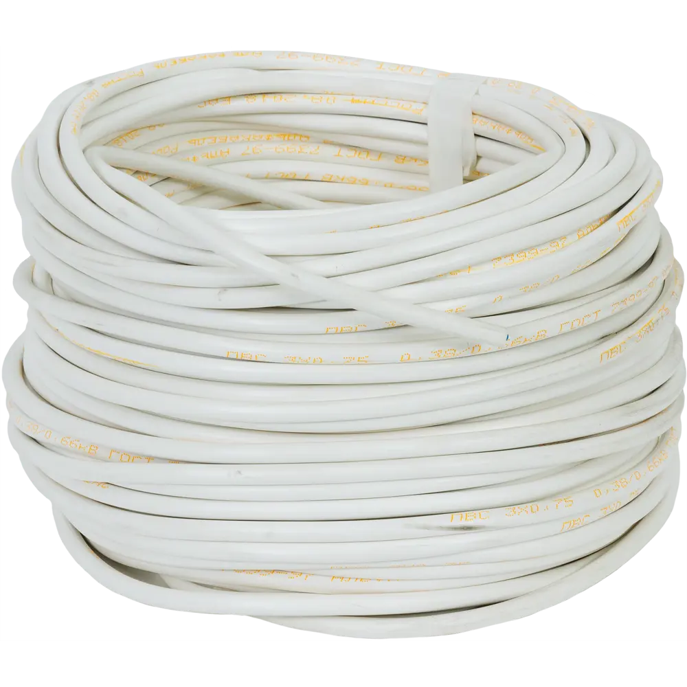 Провод Electraline ПВС 3х0.75, 50 м, ГОСТ 82034966 STLM-2058738  - Вид №1