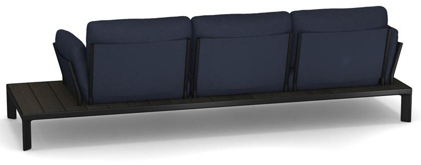 emu 3-х местный тканевый садовый диван Tami Art. 765 - Вид №5