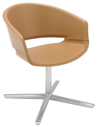 Andreu World Мягкое вращающееся кресло с 4-мя спицами Ronda So0465 - Вид №7