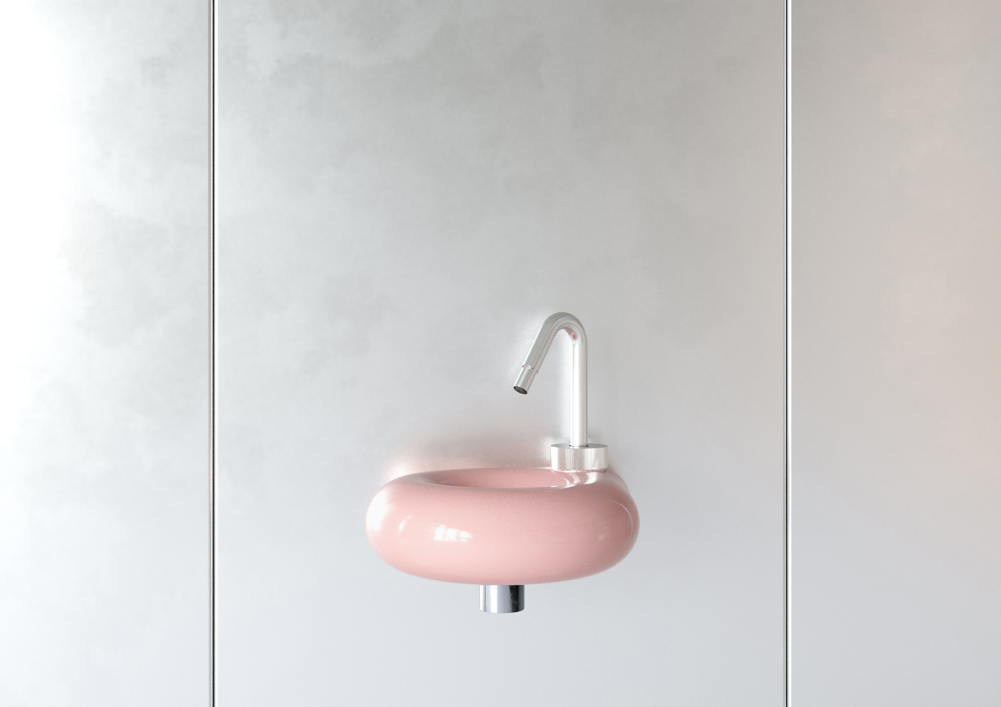 Керамическая столешница или подвесная раковина Trone Orbe ARCH-00090220 - Вид №2