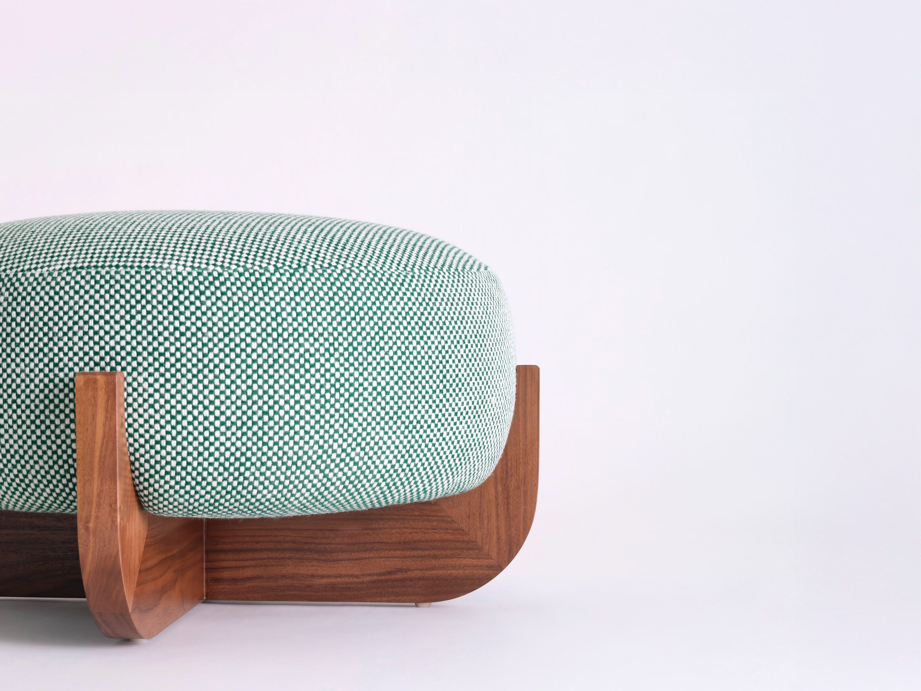 Круглый пуф из ткани Phase Design Ziba ARCH-00082258 - Вид №6