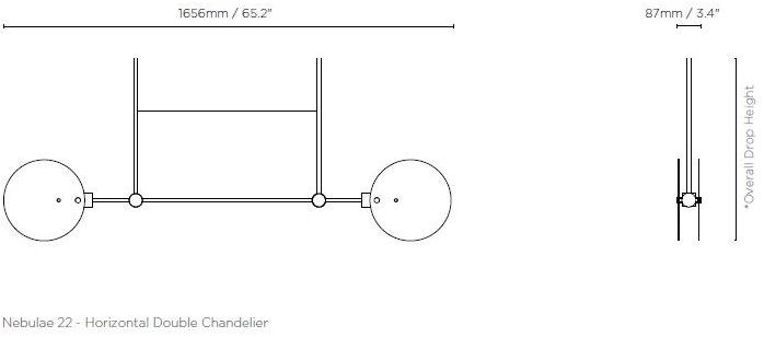 Ross Gardam Подвесной светильник из стекла Nebulae Nc.22.v1.xxx - Вид №6