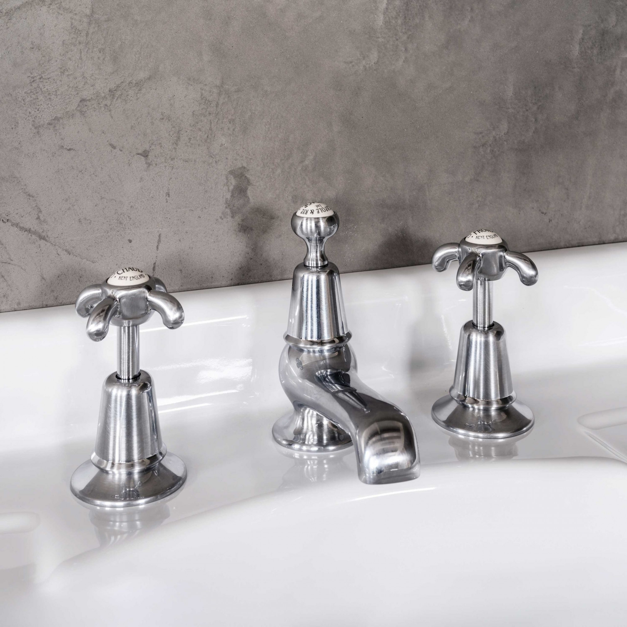 Basin Taps краны The Three Hole Basin Mixer Catchpoleandrye 