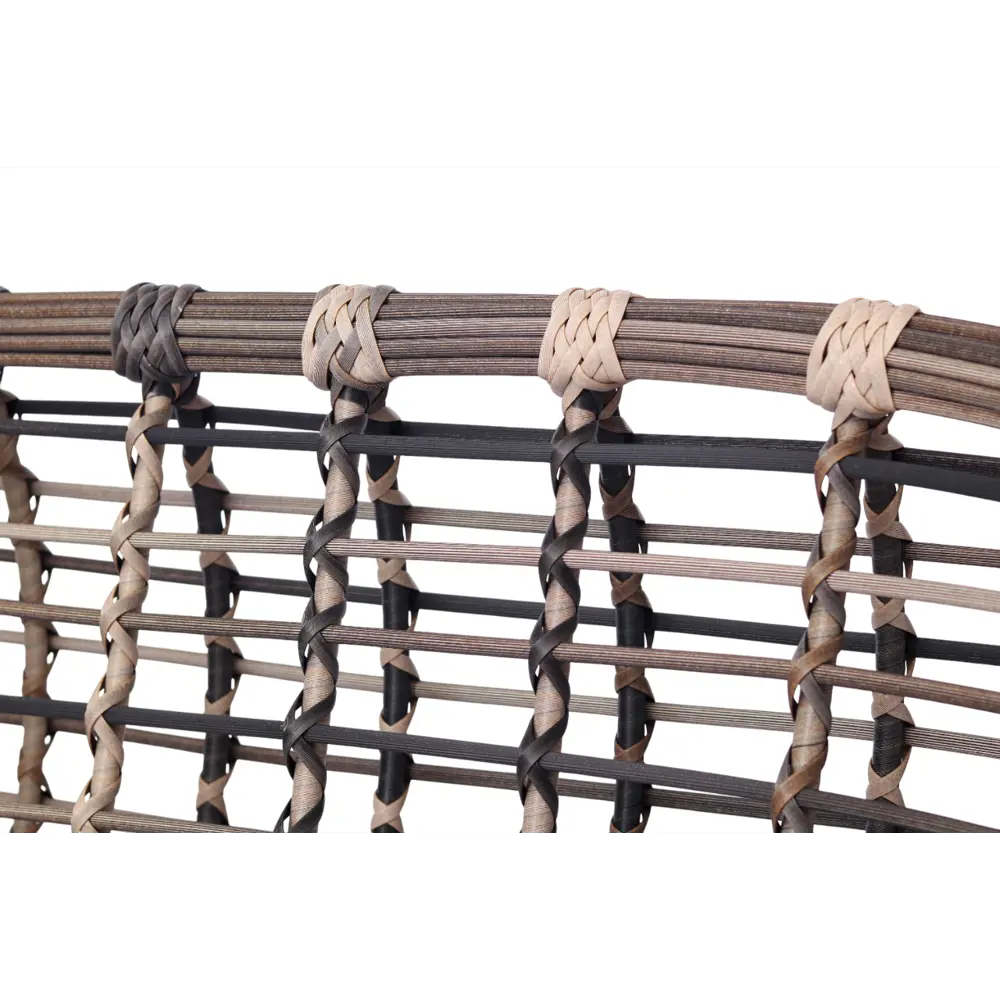 Диван садовый Niko 190x85x82 см искусственный ротанг темно-коричневый Santreyd STLM-2096317 - Вид №10