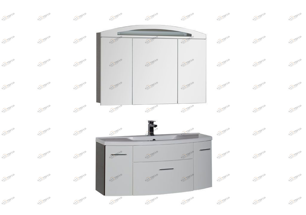 Мебель для ванной Aquanet Тренто 120 венге 00161096