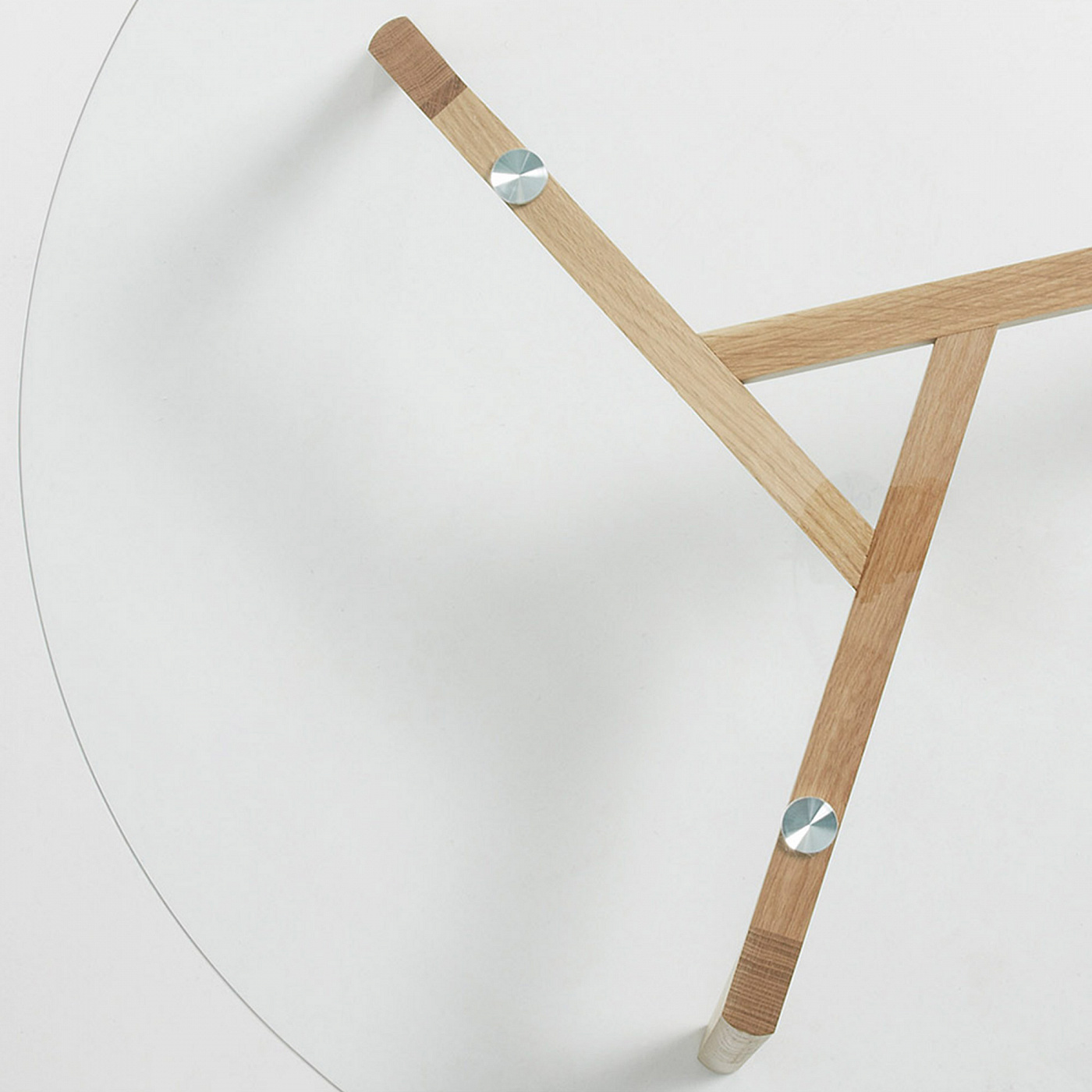 023571 Журнальный столик Brick стеклянный 90 см La Forma Kirb  - Вид №3