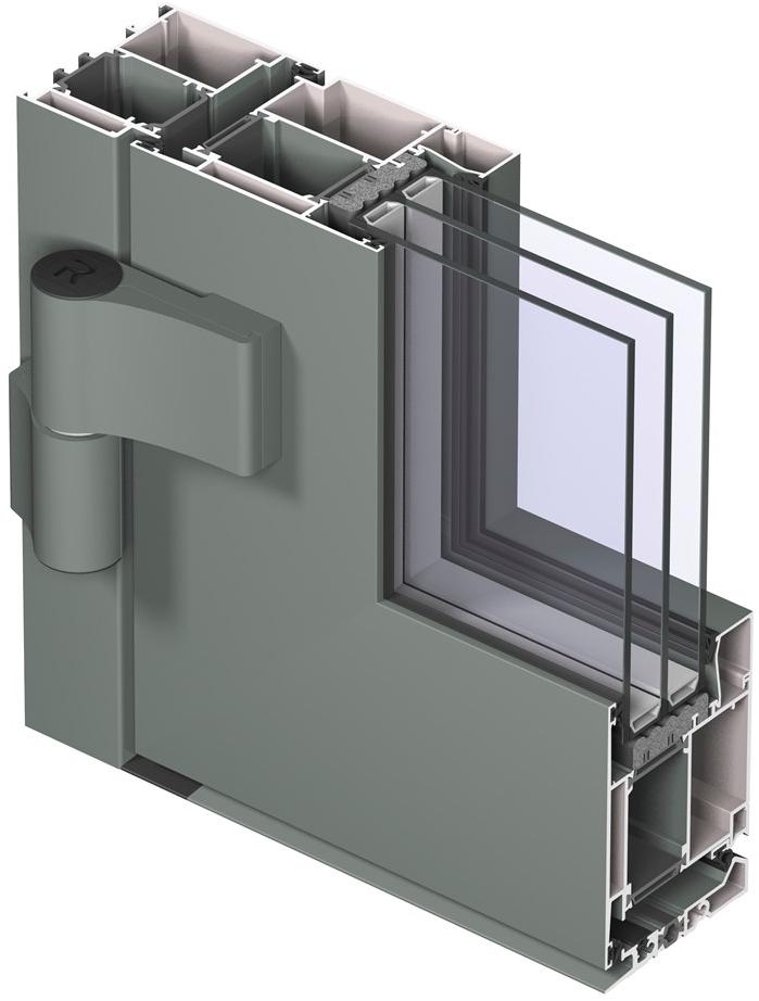 Reynaers Aluminium Распашная французская дверь из алюминия Masterline sun-id-1445647 - Вид №12