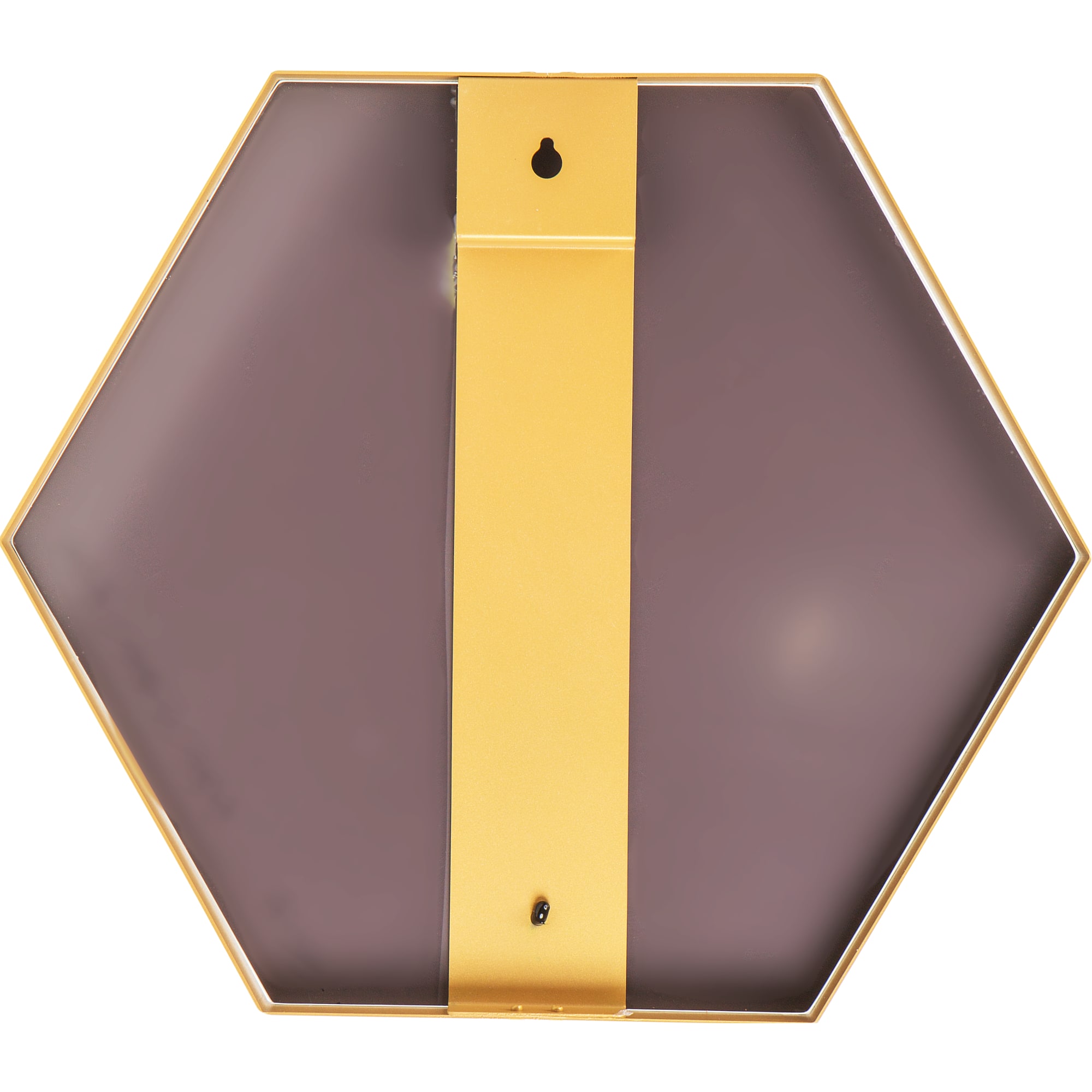 82111183 Зеркало 50х43 см цвет золотой Ferro Santreyd - Вид №3