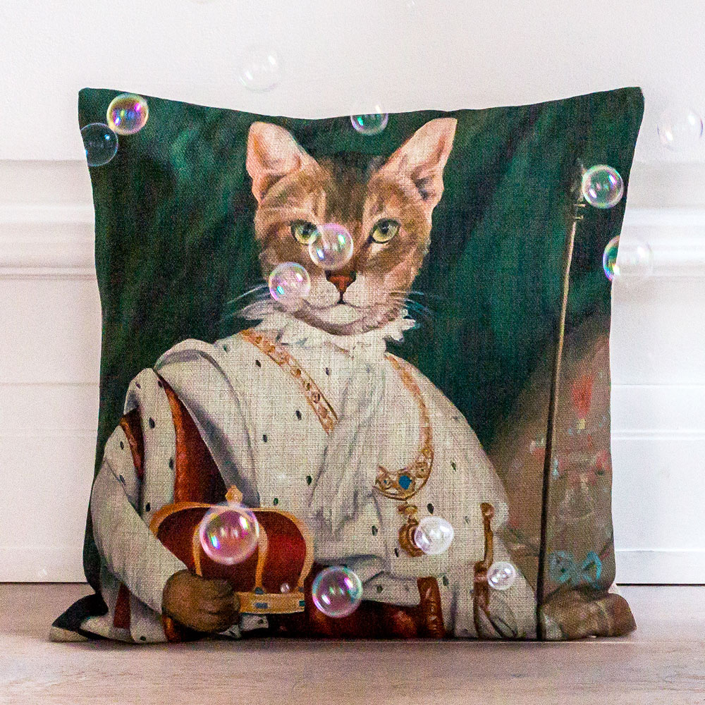 2719034 Арт-подушка «Музейный экспонат», версия 6 «Коронация Наполеона» Object Desire  - Вид №2