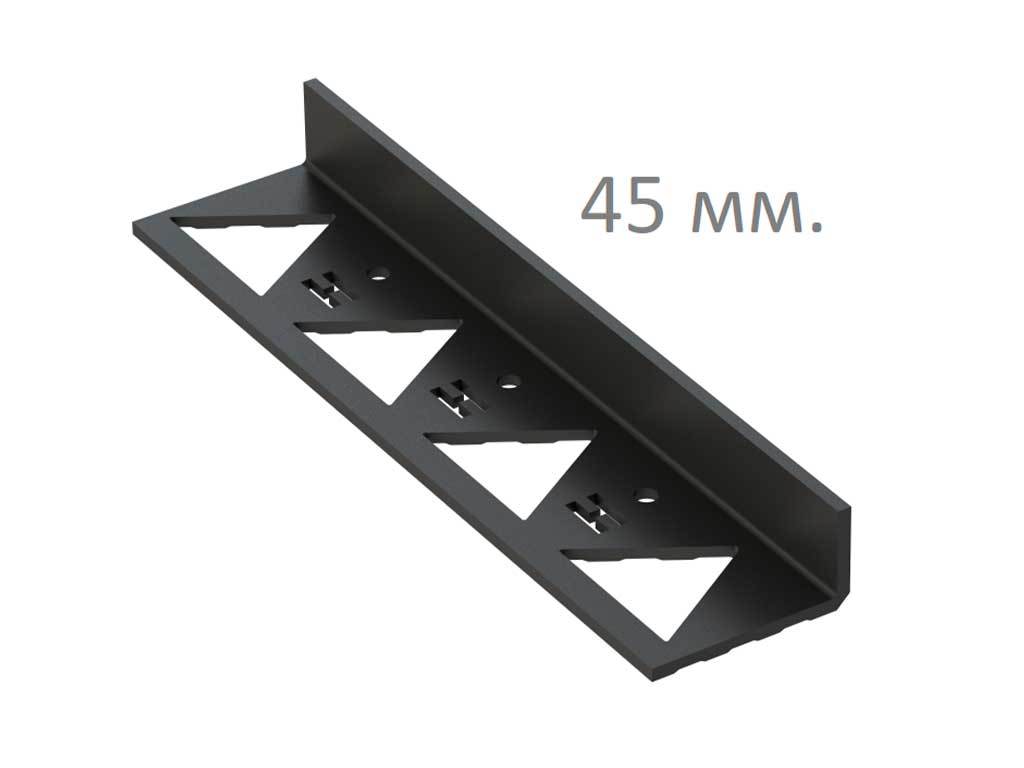 Пластиковый бордюр 45 мм, длина 3 м ГеоПластБорд GPBST-28