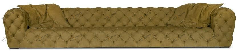 BAXTER Кожаный диван с тафтингом Chester moon sun-id-1439585