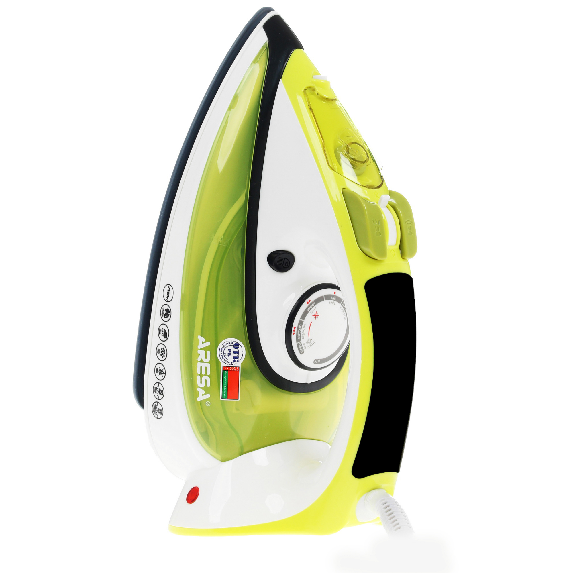 1084066 Утюг ARESA AR-3102 зеленый STDN-0026177