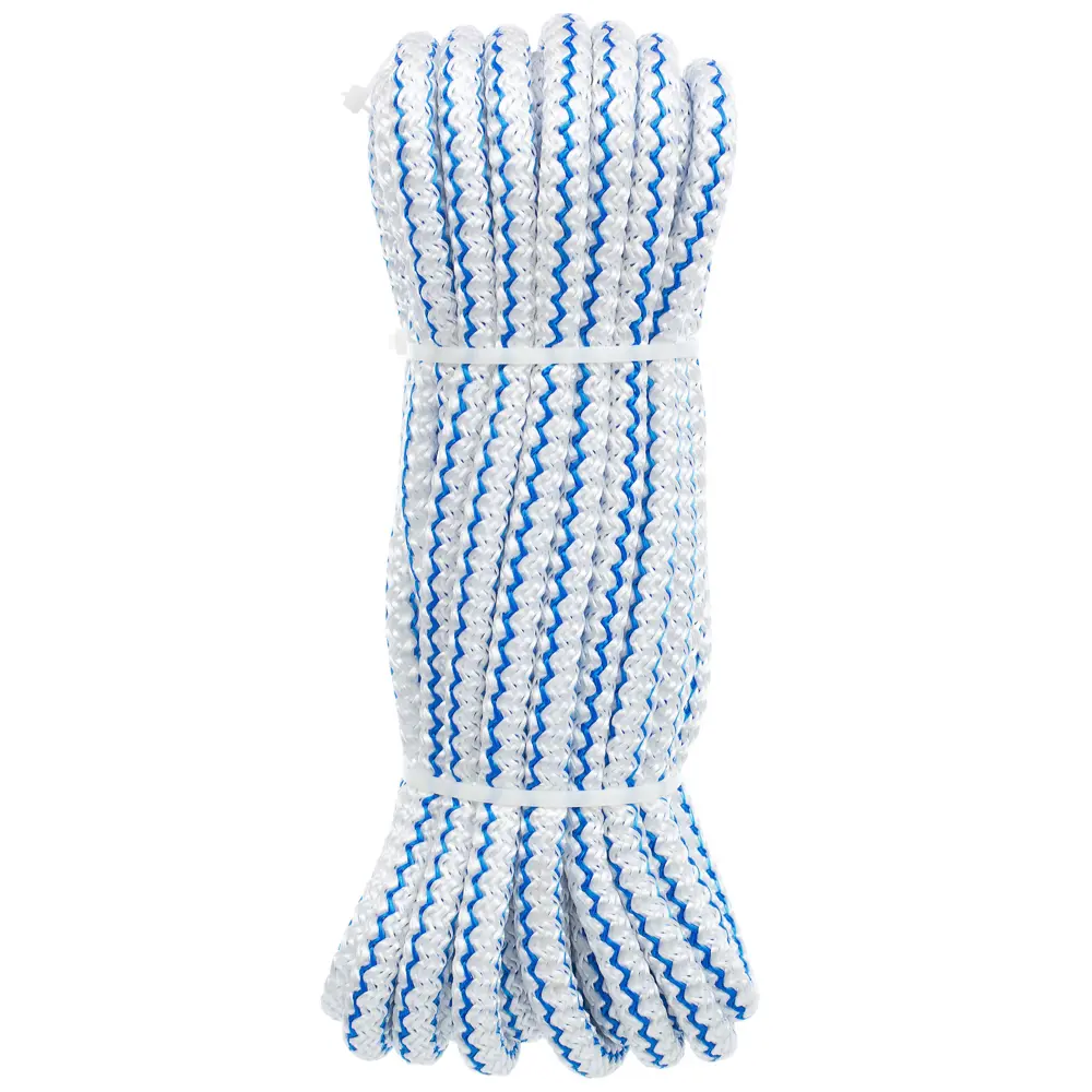 Шнур хозяйственно-бытовой Standers с сердечником 10 мм, 10 м, цвет белый/синий STLM-2017839 - Вид №2