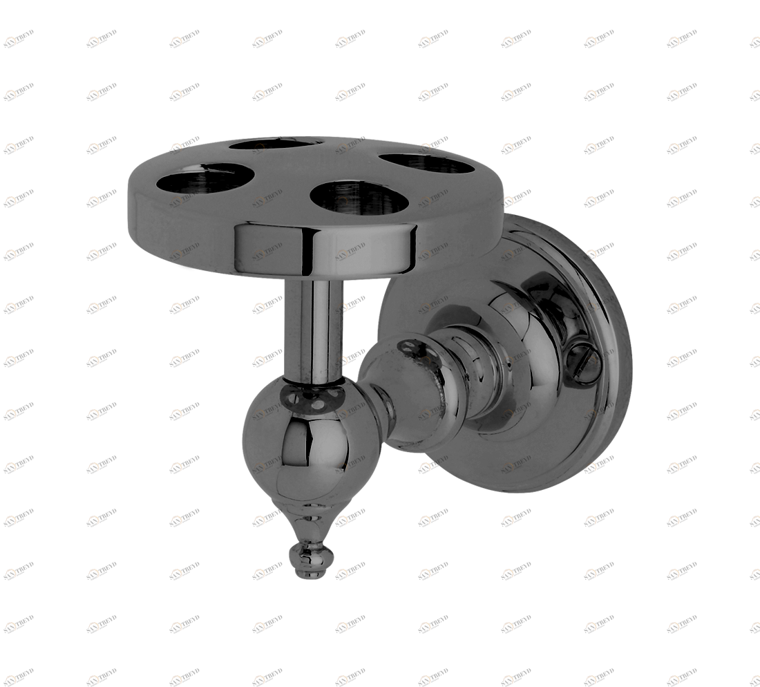 Gentry Home Держатель стакана с кристаллами Oxford Темный никель GH100816