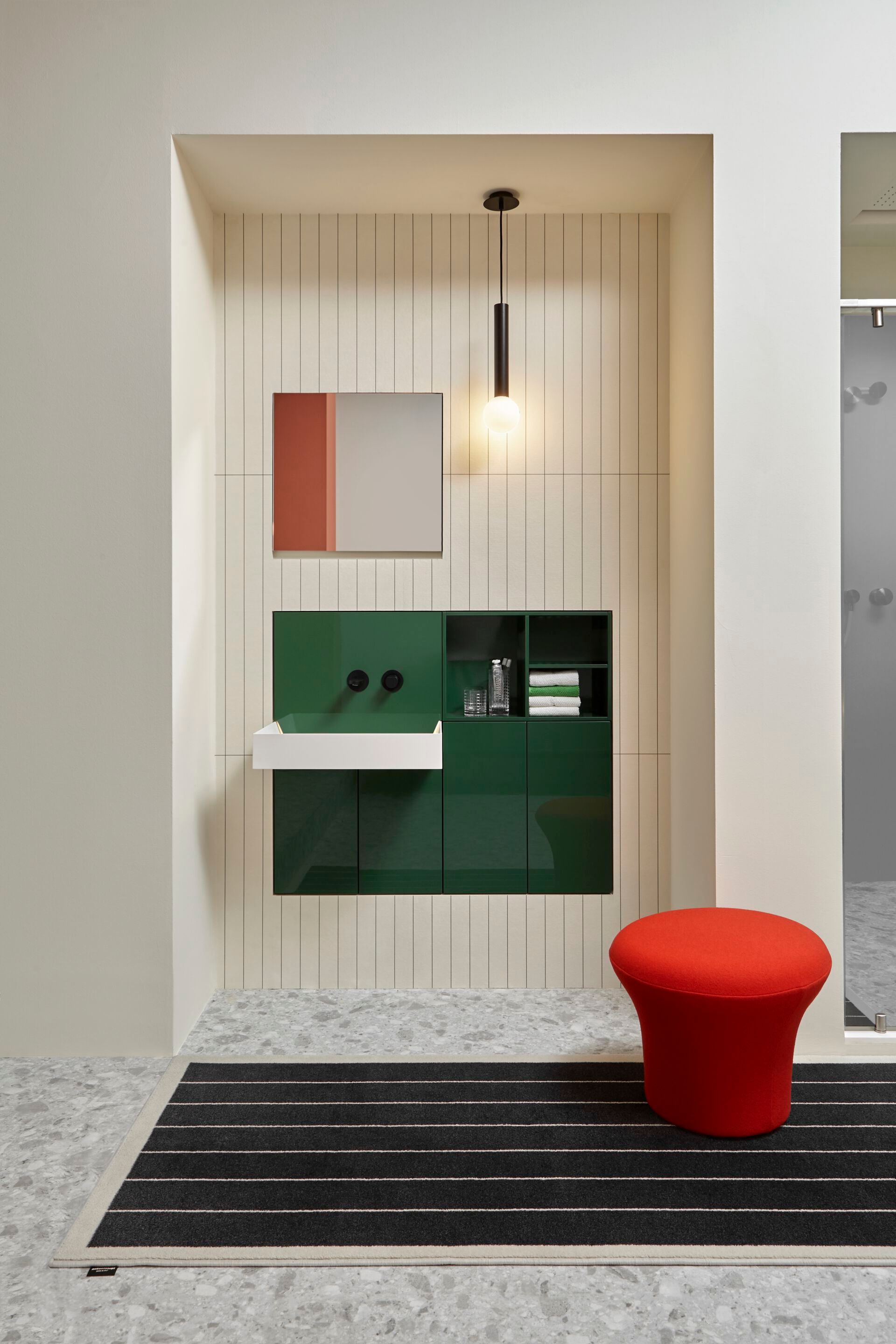 Модульный подвесной умывальник со встроенным умывальником Antoniolupi SHOWDOWN ARCH-00112835 - Вид №1