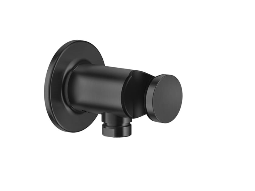 Держатель для душа из хромированной латуни с водоотводом Gessi гравировка ARCH-00125147