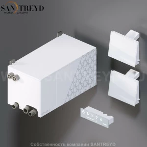 Effegibi NUVOLA SMART POWER NSP180 Встроенный парогенератор для турецкой бани, мощность - 18 кВт, объем - от 15 до 25 куб. м., производительность - 26,2 кг/час