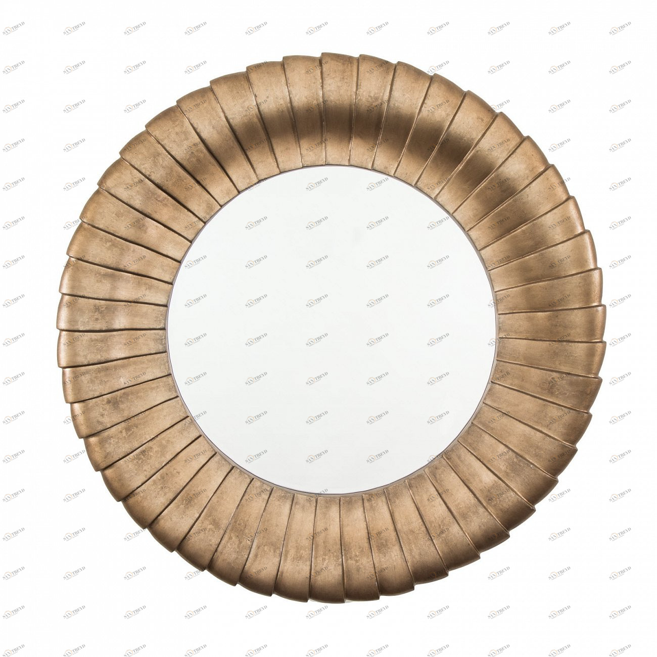 Зеркало большое круглое бронзовое с декором Lucena PUSHA ДИЗАЙНЕРСКИЕ 062594 Бронза 