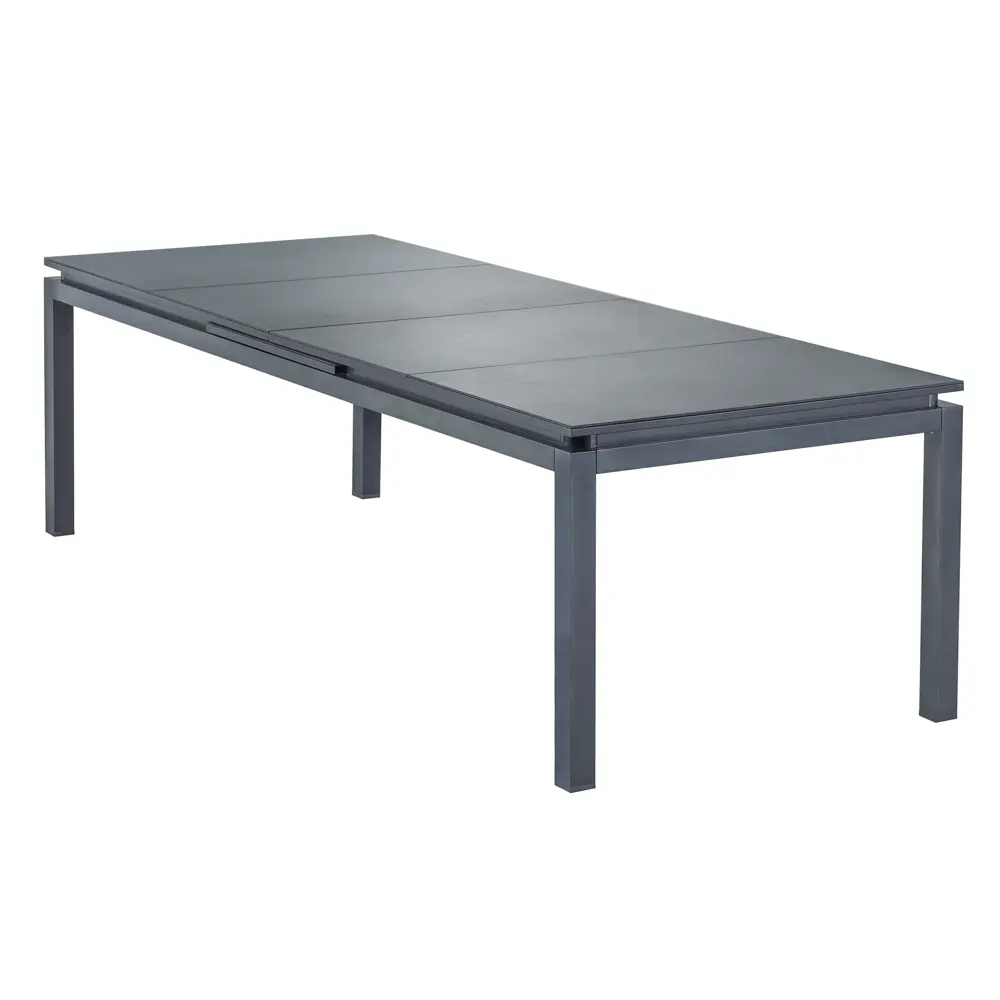 Стол садовый раздвижной Naterial Odissea Easy 256-320х90х76.5 см алюминий темно-серый 81956374 STLM-2012245  - Вид №9