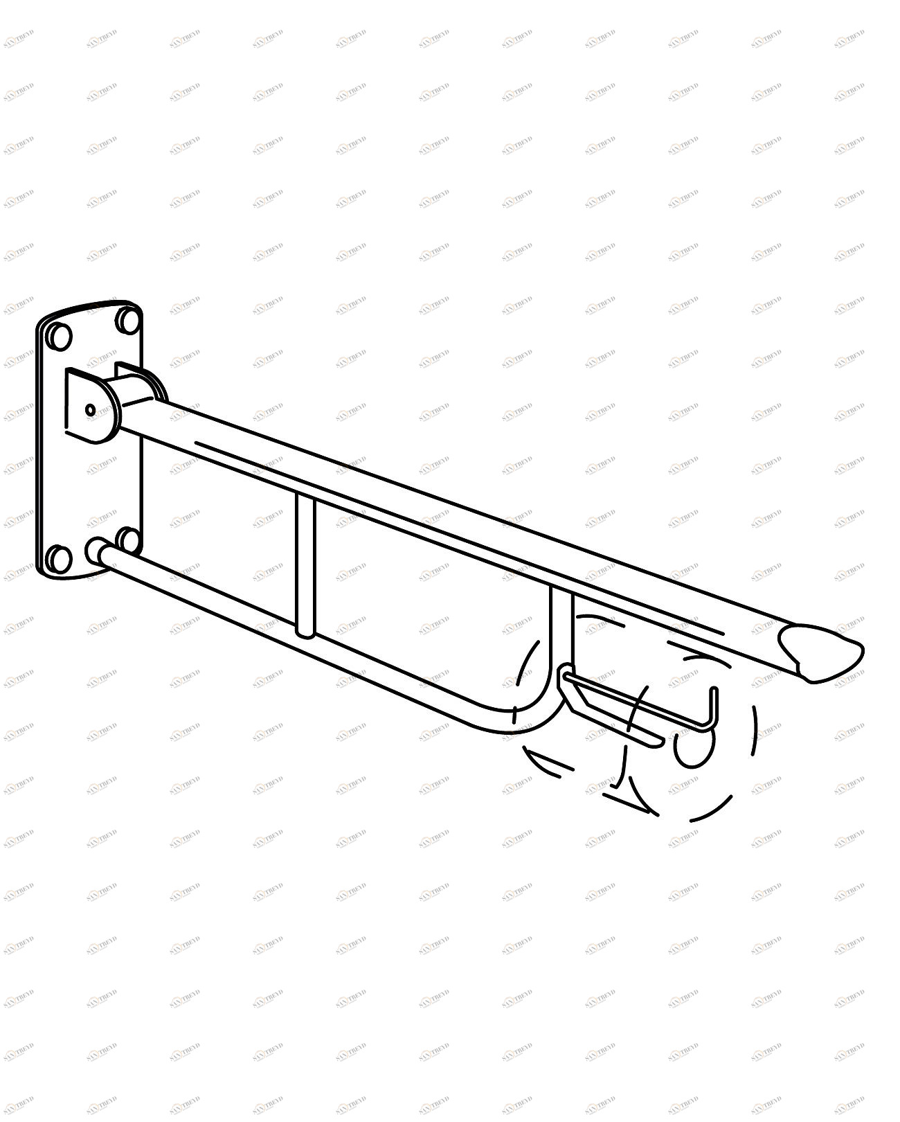 Держатель туалетной бумаги 1714 Gustavsberg GB88171401 