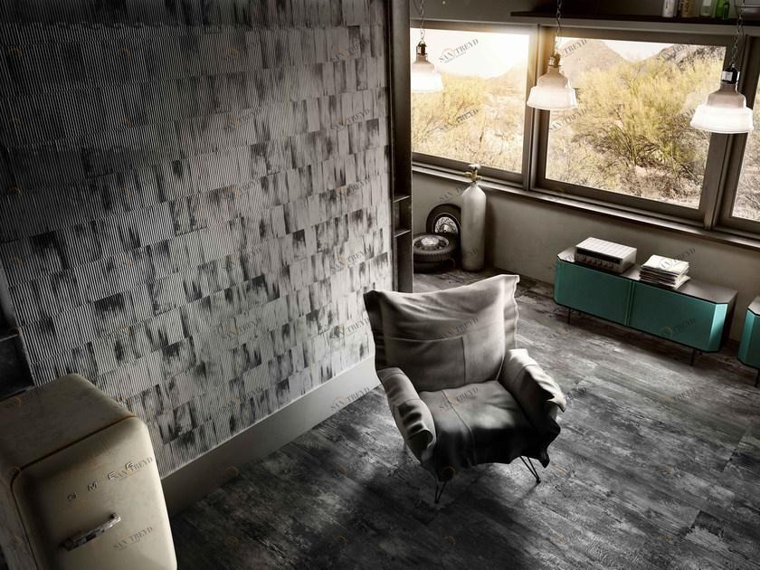 Iris Ceramica Стены / напольная плитка из керамогранита под металл Diesel living sun-id-1356714