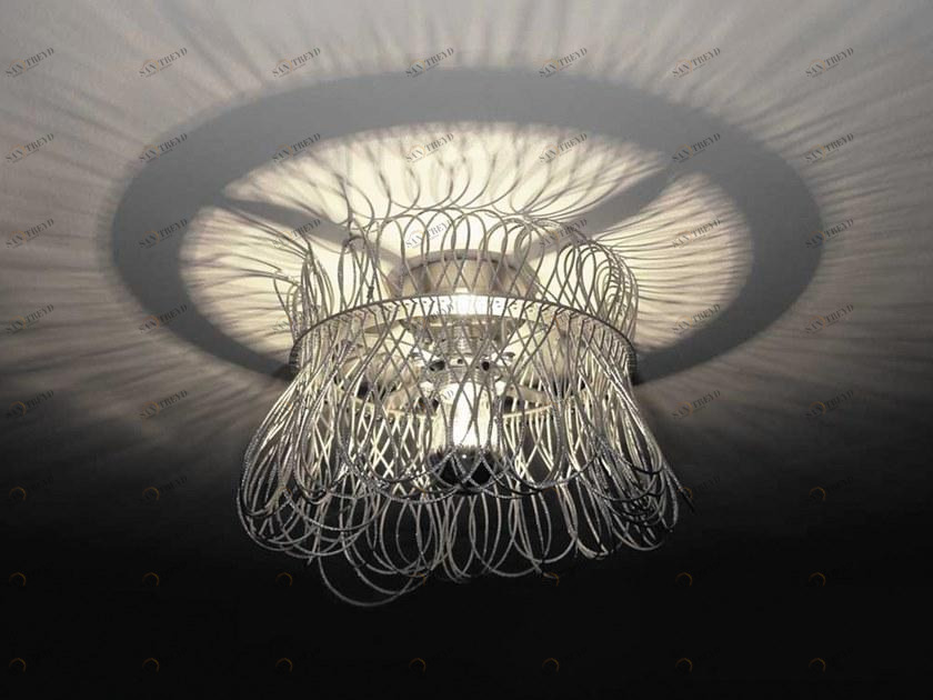 Quasar Металлический светодиодный потолочный светильник Cloche sun-id-1394127