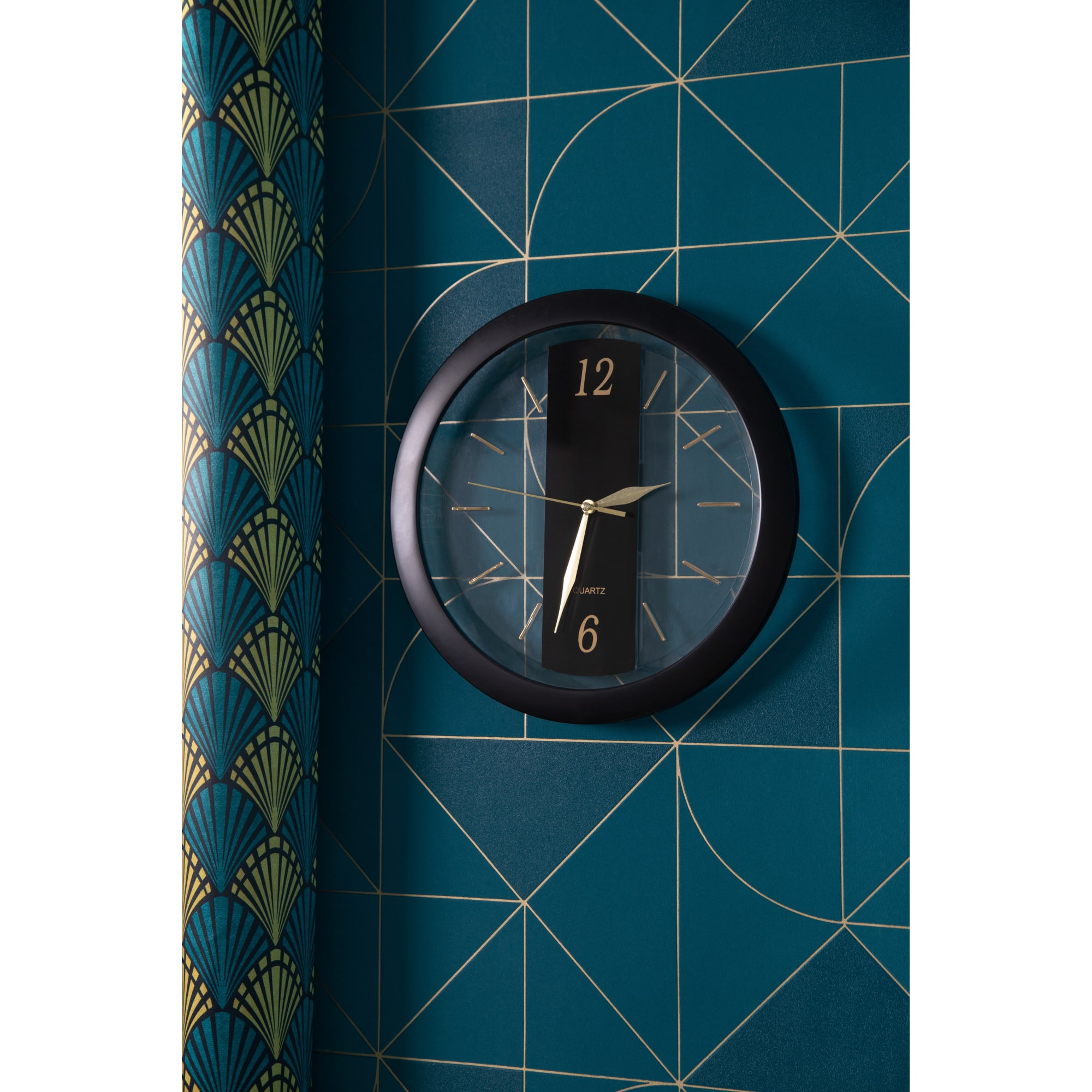 82481046 Часы настенные «» 28 см Черное золото Santreyd  - Вид №4