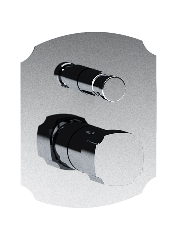 1300/K/E
+ 104002 Bellosta Rubinetterie ВСТРОЕННЫЙ СМЕСИТЕЛЬ С ДИВЕРТЕРОМ НА 2 ВЫХОДА 