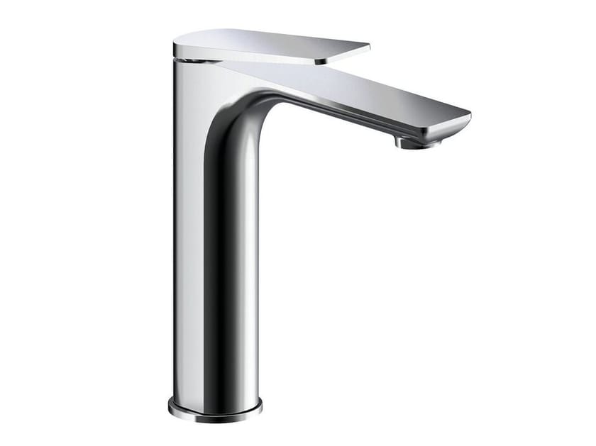 Однорычажный высокий смеситель для раковины со сливом CRISTINA Rubinetterie Blade ARCH-00083885