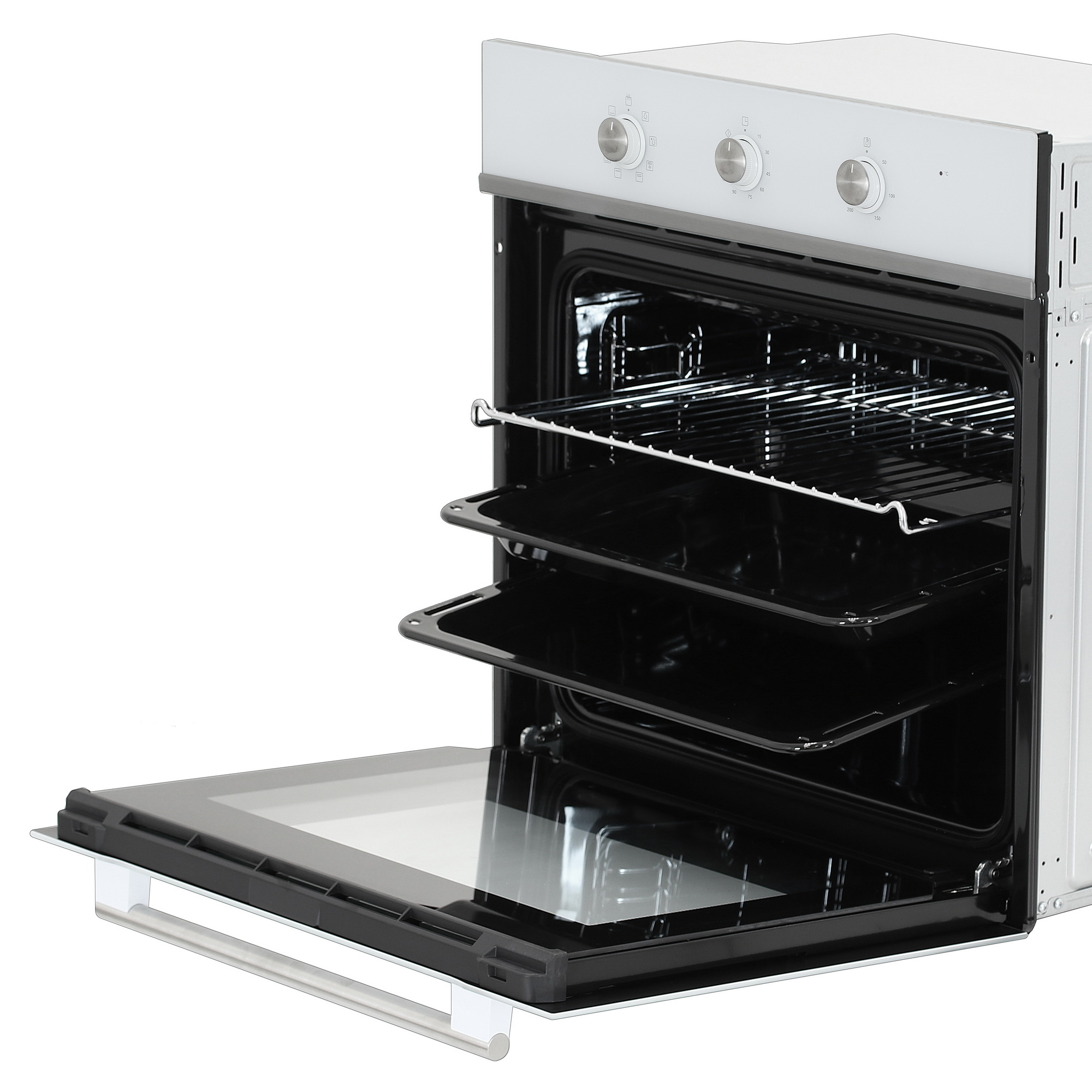 9075597 Электрический духовой шкаф DEXP 1MMT-W белый STDN-0084806 - Вид №6