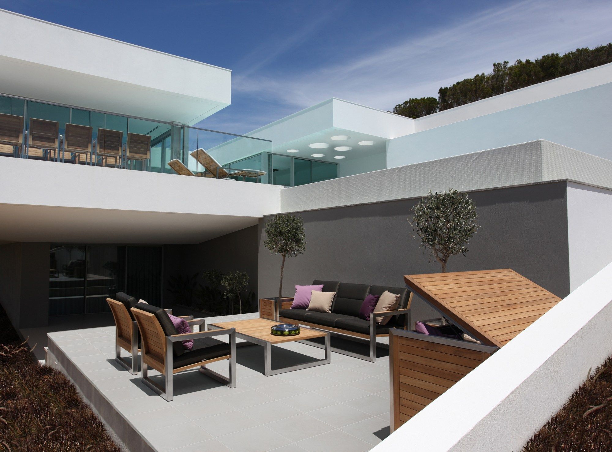 ТИК прямоугольный низкий садовый столик Royal Botania Ninix ARCH-00020755 - Вид №1