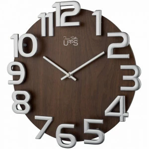 Часы настенные коричневые Tomas Stern 8002 TOMAS STERN ДИЗАЙНЕРСКИЕ 00-3872715 Коричневый