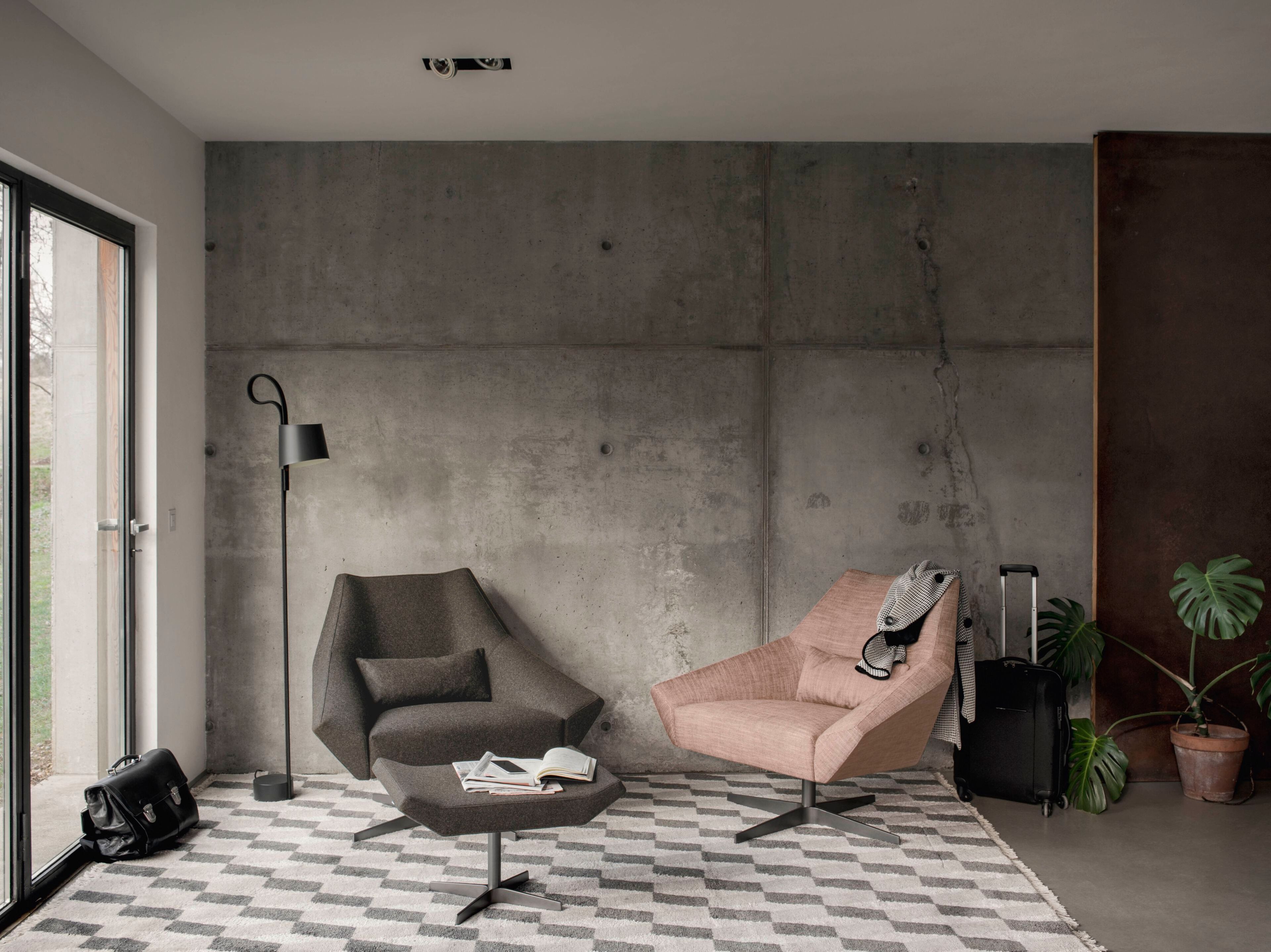 Кожаное вращающееся кресло с подлокотниками Alf DaFrè Olivia ARCH-00111702 - Вид №5