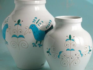 Cerasarda Керамическая ваза Le pavoncelle